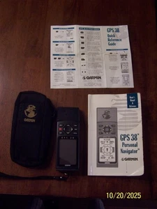 GARMIN GPS 38 GPS38 Handheld Hiking Geocaching Personal Navigation Device - Picture 1 of 4
