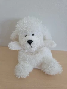 RUSS LUVVIES White PUPPY DOG Plush 15cm Stuffed Animal Teddy Toy with BEANS - Picture 1 of 4