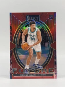 TIDJANE SALAUN - 2024-25 Select Basketball - FUTURO - Rookie - ROSSO PRIZM /99 - Foto 1 di 3