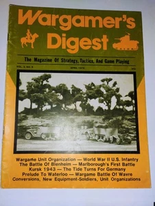 Rivista Vintage Wargamer's Digest Strategia Tattiche e Giochi Aprile 1976 - Foto 1 di 6