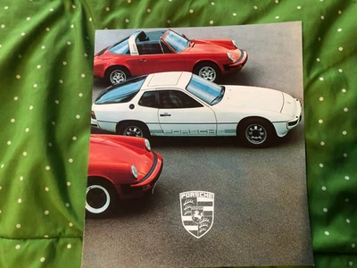 Porsche 1978 línea completa folleto de fábrica 911 928 924 impreso en Alemania Nuevo de Lote Antiguo Foto 1 de 3