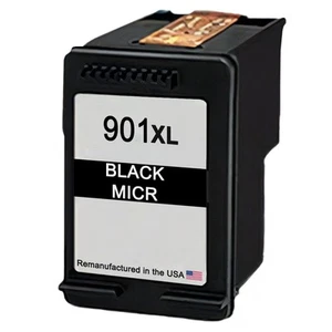 Compatible Ink Cartridge For HP 901XL Black MICR-USA - Picture 1 of 2