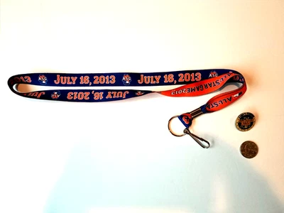 MLB - July 16, 2013 - All Star Game “I Was There” Lanyard & Pin - Image 1 of 4