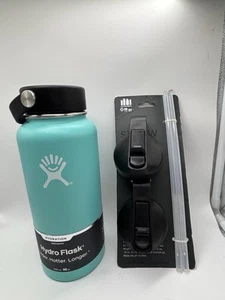 Bicchiere Hydro Flask nuovo con coperchio 32 oz con confezione accessori - Foto 1 di 3