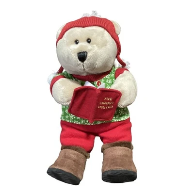 Starbucks Bearista Bear 2010 Coffee Company The Mouse Writer Holiday Plush - Image 1 of 4