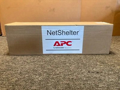 APC AR8600A 2U x 4" Black Horizontal Cable Managing Assembly NetShelter - Image 1 of 3