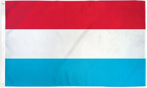 Luxembourg 2x3ft Poly Flag International Luxembourg Country National Flag - Picture 1 of 3
