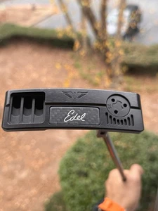 Edel EAS-1.5 35” Heavy All Black Putter W/ Headcover - Picture 1 of 7