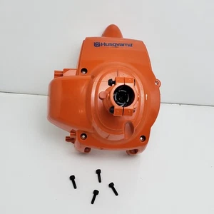 Husqvarna 128LD Trimmer Lüftergehäuse 545205201 mit Trommel 580446601 und Schrauben - Bild 1 von 6