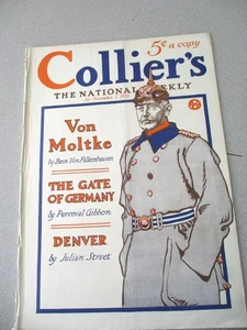 Collier's Magazine Nov. 7 1914 Penfield Von Molte Cover Hart Schaffner Marx Ad - Picture 1 of 12