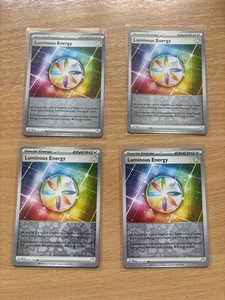 Pokemon Leuchtende Energie 4 Karten Reverse Holo Playset 191/193 Paldea Evolved - Bild 1 von 1