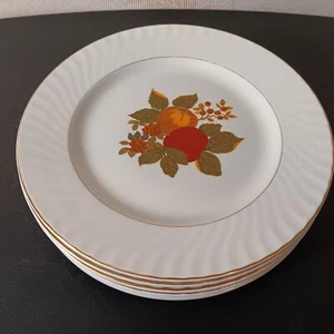 Set di 7 vintage Piatti da portata Enoch Wedgwood "English Harvest" 10" - Foto 1 di 6