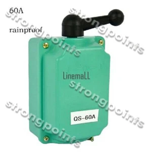 New 60 Amp Drum Switch-Forward/Off/Reverse Motor Control Rain-Proof Reversing - Picture 1 of 4