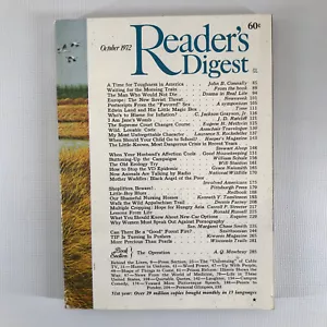 Reader's Digest #606 October 1972 Subscription Edition - Foto 1 di 2
