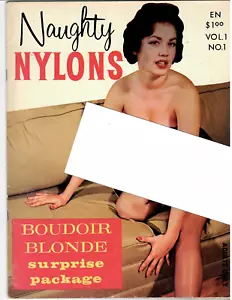 Naught Nylons Magazine #1 Men's Interest 1962 - Picture 1 of 3