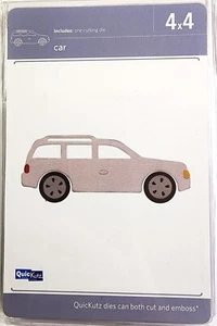 SUV Car Road Trip Vacation Quickutz Revolution Metal Cutting Die 4x4 - Picture 1 of 1