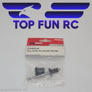 Juego de engranajes de transmisión trasera de tubo de par Gaui RC 204624 (para H425-H550)-¡De colección! - Imagen 1 de 3