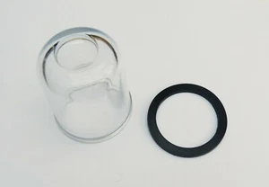 AC Delco Jaguar Daimler Glass Fuel Filter Bowl & Seal, E-Type, S-Type 7300 11950 - Picture 1 of 1