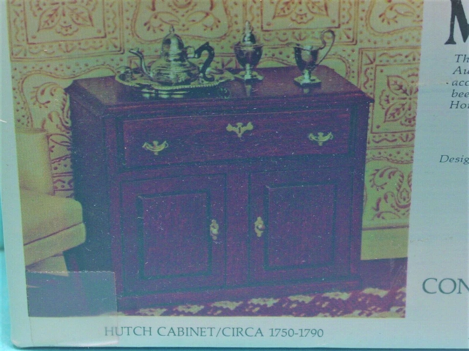 The House of Miniatures 套件 Hutch Cabinet 大约 1750 - 1790 号 40003 X-Acto 全新 — 第 1/1 张图片