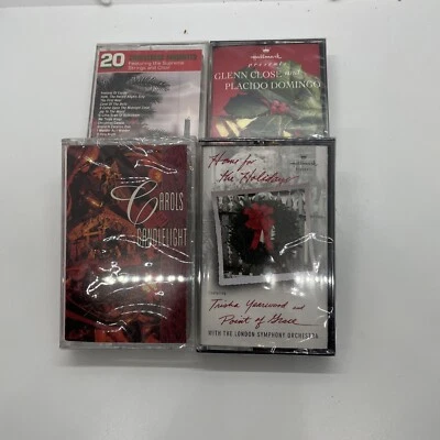 Set Of 4 Christmas Cassettes  - Image 1 of 4
