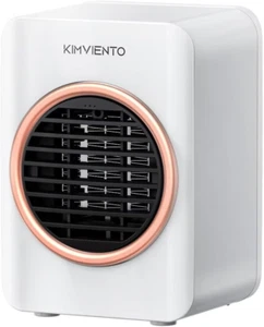 Small Space Heater for Office Home, 350W Ceramic Electric Heater with Tip-Over a - Picture 1 of 8