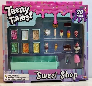 Teeny Tinies Sweet Shop 20pc Mini Food Playset Dollhouse - Picture 1 of 2