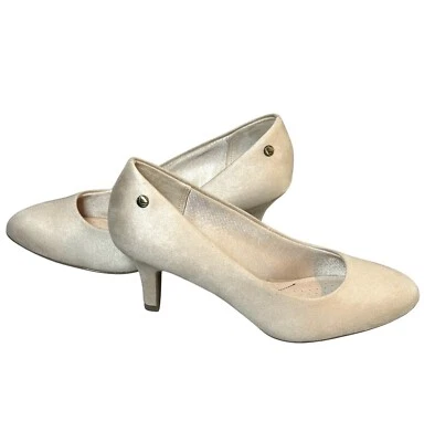 Zapatos Life Stride Soft System para mujer talla 7,5 M beige tacón de 2,5" Foto 1 de 4