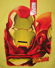 Marvel Comics Yellow The Invincible Iron Man T-Shirt New Med 2012 Mad Engine