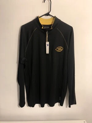 New Mikes Hard Lemonade North End DriFit 1/4 Zip Black/Yellow Size Large Mens - Image 1 of 4