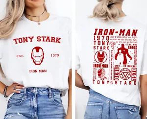 Marvel Iron Man Est 1970 Superhero Shirt Unisex Adult Shirt Kid Tee 800247 - Picture 1 of 10