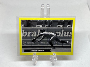 2021 Topps 582 Montgomery Club Baseball Adolis Garcia (Set 4) Sticker Rangers