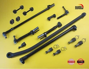 XRF Steering Kit for Ford F250 F350 Super Duty 4x4 2008-2010 Ball Joint Tie Rod - Picture 1 of 16