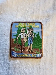 BSA Mark Twain Historical Trail Hannibal MO patch 1980's Boy Scouts Of America  - Picture 1 of 12