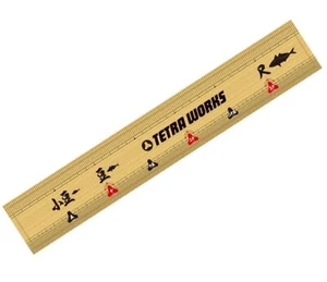 Duo Tetra Works Bean Ruler Sticker Bamboo (4784) - Picture 1 of 4