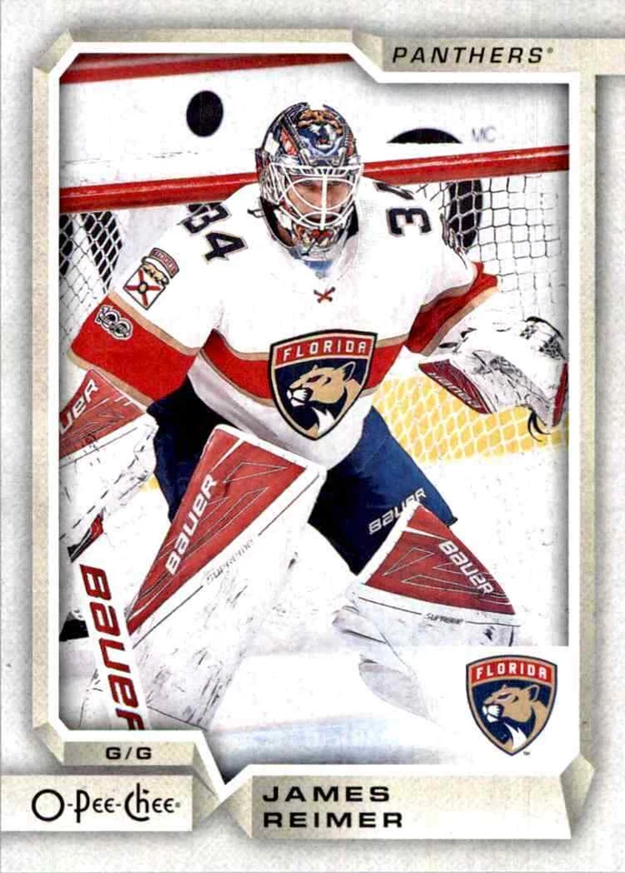 2018-19 O-Pee-Chee James Reimer #403 - Image 1 of 2