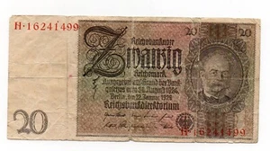 Duitsland / Germany - 20 Mark 1929 - Afbeelding 1 van 2