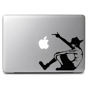 One Piece Portgas D. Ace for Apple Macbook Air / Pro Laptop Vinyl Decal Sticker - Picture 1 of 2