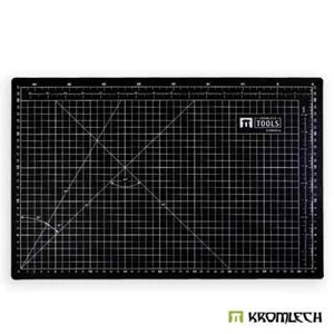 ALFOMBRA DE CORTE KROMLECH A3 NEGRA - Imagen 1 de 3