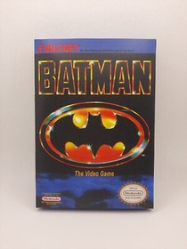 NES - Batman The Video Game - Box Cover ONLY