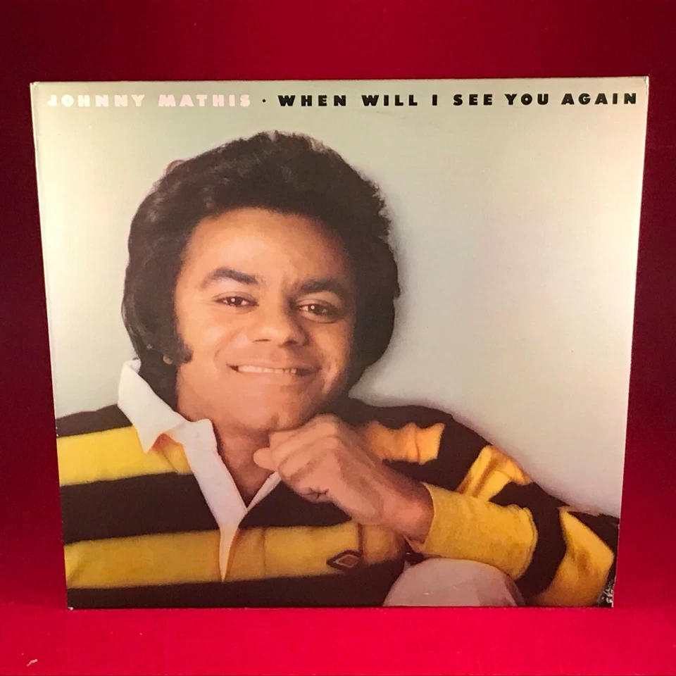 JOHNNY MATHIS When Will I See You Again 1975 UK Vinyl LP The Way We Were record - Image 1 of 3