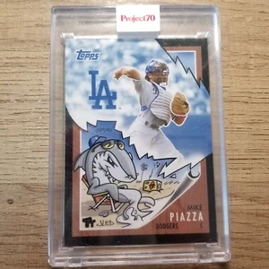 2021 Topps Project 70 Mike Piazza by Toy Tokyo PR 1357 Card 142 LA Dodgers - Bild 1 von 2