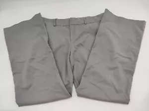 BANANA REPUBLIC Vintage Womens The Martin Fit Gray Wide Leg Pants Sz 14 Mid Rise - Picture 1 of 13