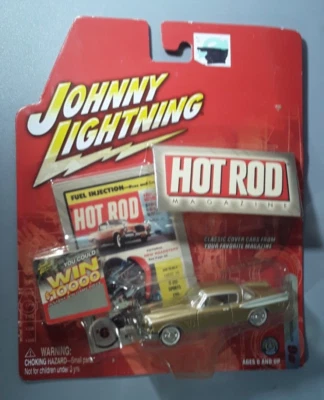 Johnny Lightning Hot Rod Magazine Studebaker Hawk on the Card - Image 1 of 2