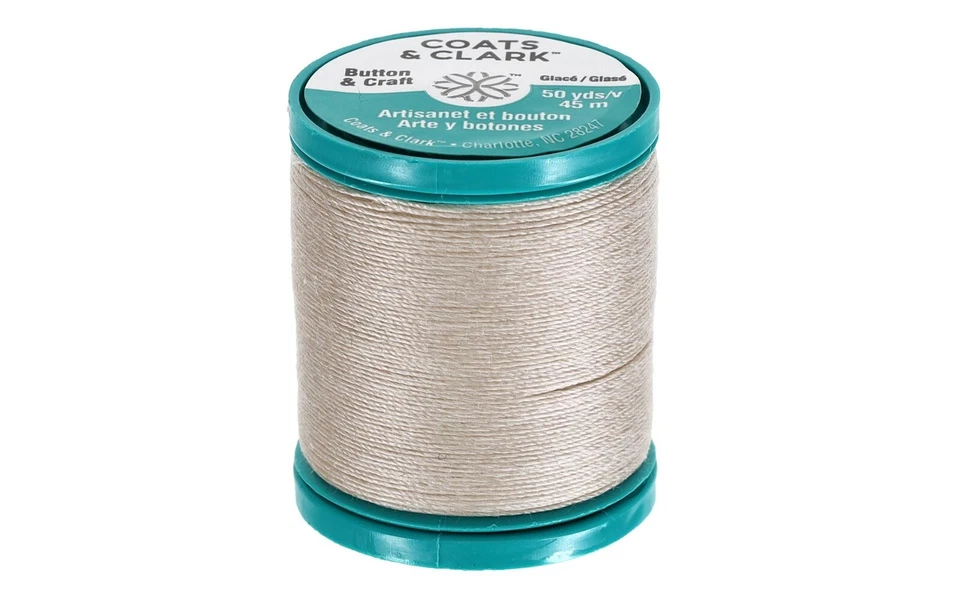 Coats & Clark ~ Dual Duty All Purpose Thread, 50 yd ~ (S920-8010 - Natural) - Image 1 of 1