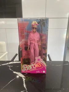 Barbie The Movie Doll Margot Robbie In Pink Power Jumpsuit IN HAND READY TO SHIP - Picture 1 of 3