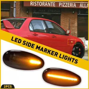 Luces intermitentes LED secuenciales para Mitsubishi Lancer Evo I-Miev 2 piezas - Imagen 1 de 12