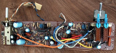 F-2819 Flat Amp Circuit Board with volume pot for Sansui AU-X1 – untested - Image 1 of 4