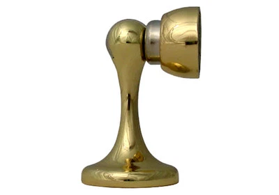 HOUSE GUARD HARDWARE New Polished Brass Magnetic Door Holder stop stoppers