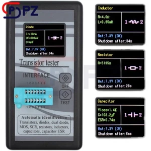 1.8" M328 TFT LCD Display Transistor Tester Diode Checker Capacitance Meter - Picture 1 of 8