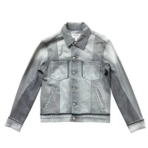 Frame Jeansjacke Größe Small grau Knopfleiste 100% Baumwolle Damen - Bild 1 von 9